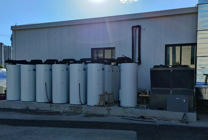 浙江臺州工廠宿舍樓速熱承壓熱水系統項目